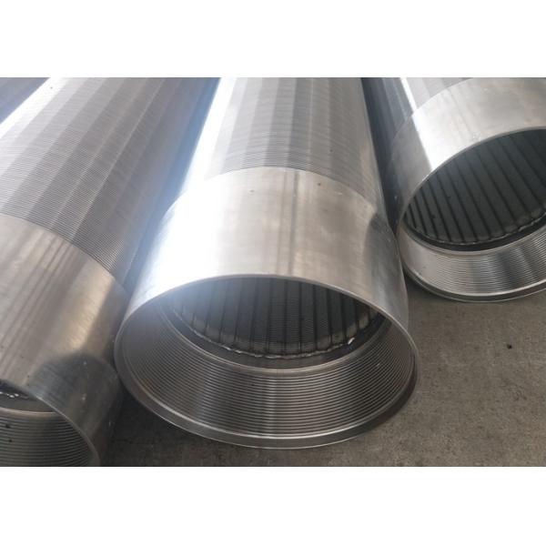 Tubo de la pantalla de la ranura del filtro para pozos del agua de la pantalla de alambre de la cuña para el pozo de agua