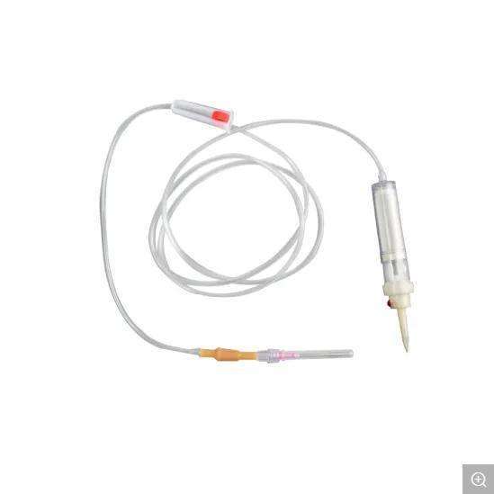Universal Disposable Blood Transfusion Set – Compatible with Blood Bags for Efficient Blood Flow