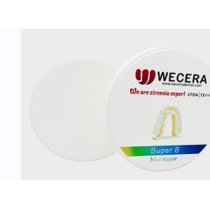 A1 A2 3D Pro Multilayer Translucent Zirconia Disc Dental Roland VHF Imes Icore