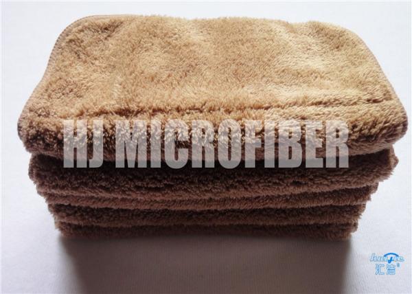80% Polyester &20% Polyamide Factory Direct Coral Velvet Microfiber Cleaning Cloth With Comfortable Feeling