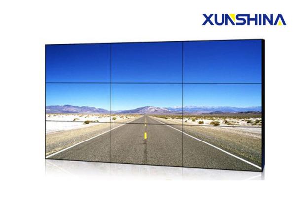 55 3840x2160 2x2 3x3 Seamless Video Wall , Indoor LCD Advertising Player