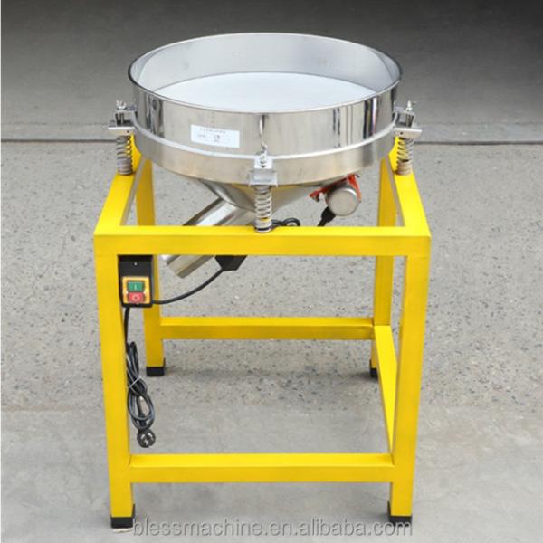 100-500kg/h Capacity Rotary Vibrating Sieve for Retail Coconut Flour Screening Machine