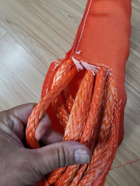high durability Dyneema Round Lifting Slings WLL 50t  En1492-2 Standard