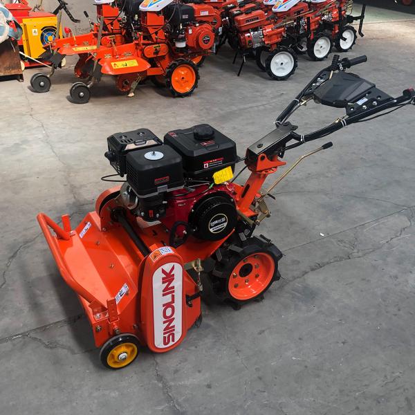 Weed Push Walk Behind Rotary Mower Grass Cutter 600mm Blades