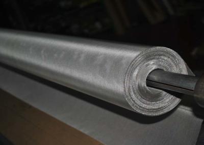 Tela de rede de arame de aço inoxidável tecida mícron com Weave da planície/sarja