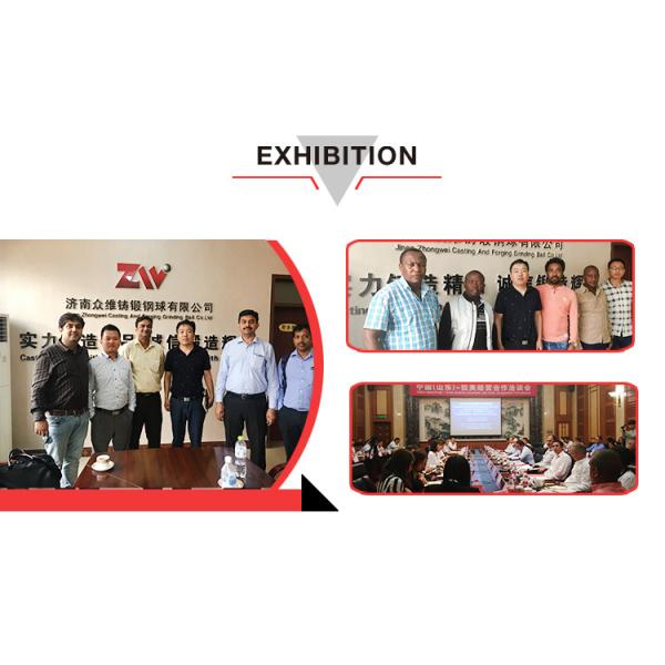 Middle Chromium Cast 150mm Ball Mill Balls Used In Cement Plants