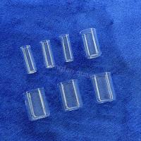 Testeur de résistance à haute température de verre de quartz personnalisé à une extrémité étanche à fond rond ou plat