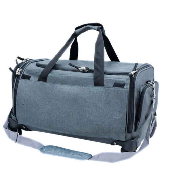 Oxford Fabric Outdoor Soft Pet Trolley Bag OEM ODM For Cats Dogs
