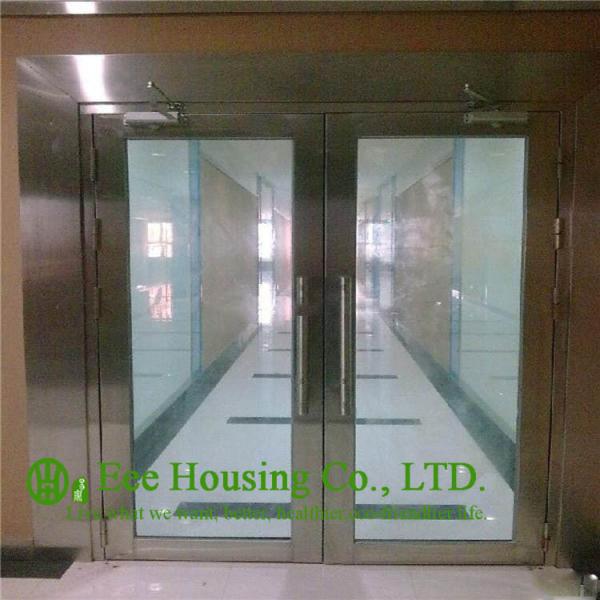 304 Stainless steel fire proof emergency exit glass door For Sale