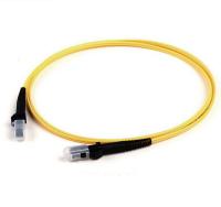 perte par insertion optique unimodale jaune de corde de correction de fibre du câble MTRJ OFNR Corning <=0.2dB
