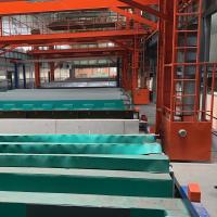 8000*largeur*3500 réservoirs taille interne ligne de production d'anodisation pour l'aluminium 6061 à 6063
