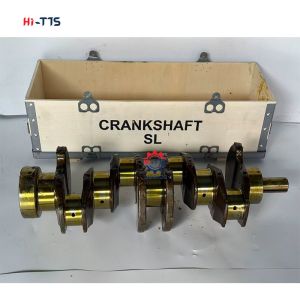 Hi-TTS Diesel Engine Alloy Gold Crankshaft for Engineering Machinery Part Numbers SL K3500 K410-11-301A Made Guangdong