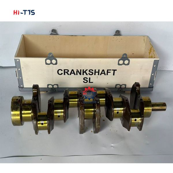 Hi-TTS Diesel Engine Alloy Gold Crankshaft for Engineering Machinery Part Numbers SL K3500 K410-11-301A Made Guangdong