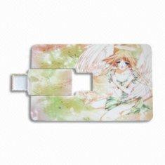Memoria USB delgada práctica barata AT-045B de la tarjeta de crédito