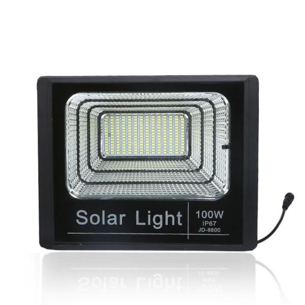 luz de inundação posta solar do diodo emissor de luz 200W, luzes de inundação exteriores solares 2 anos de garantia