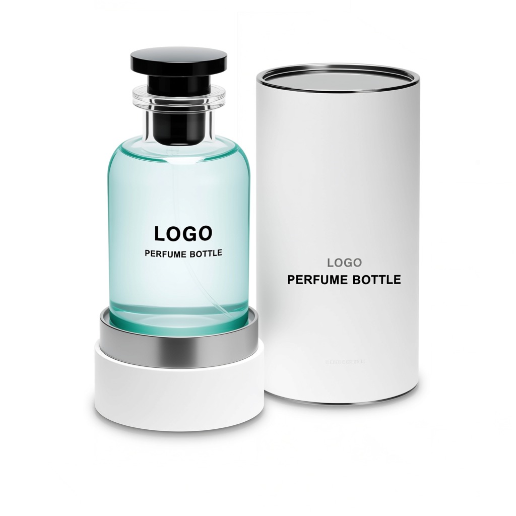 Custom Logo Refillable Luxury Perfume Glass Bottle 30ml 50ml 100ml With Gift Box