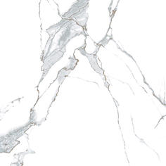 600x600 Porcelain Glazed Floor Wall Tiles in Black with White Veins Stone Imitation Texture