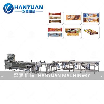 machine d'emballage de barres de cacahuètes