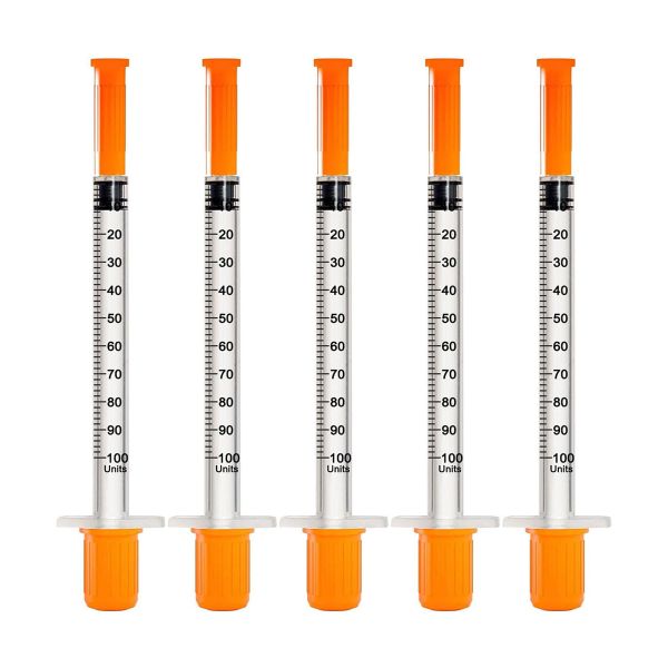 Medical Sterile CE/ISO OEM Disposable Auto-injector Syringe 0.5 1ML Insulin Injector