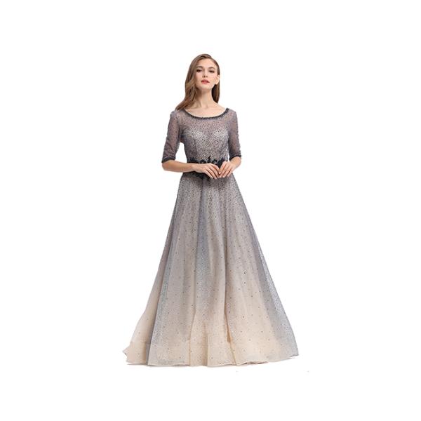 Fashionable European Style Evening Dresses , Sleeveless Prom Dress