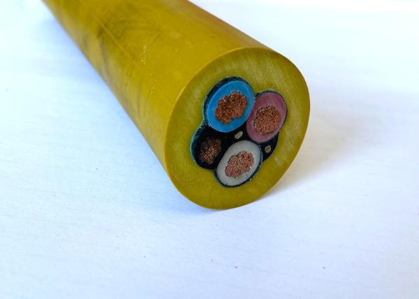 Fil d'acier isolant en caoutchouc recouvert de PVC