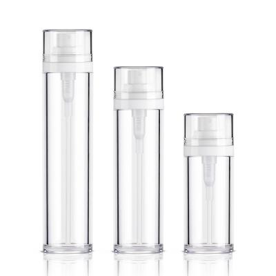 Os frascos pesados de Crystal Plastic Cosmetic Bottles And da parede ajustaram a vária capacidade