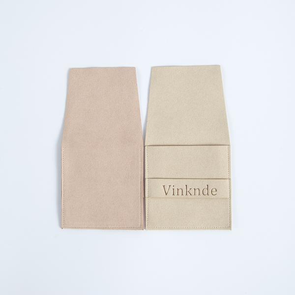 Custom Logo Accepted 6.2*6.2 Cm Multi-color Velvet Flip Cover Fashion Necklace Jewelry Storage Bag