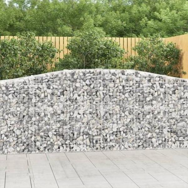 Rectangular Shape Zinc Coated Gabion Planters Galvanized Gabion Planter Baskets
