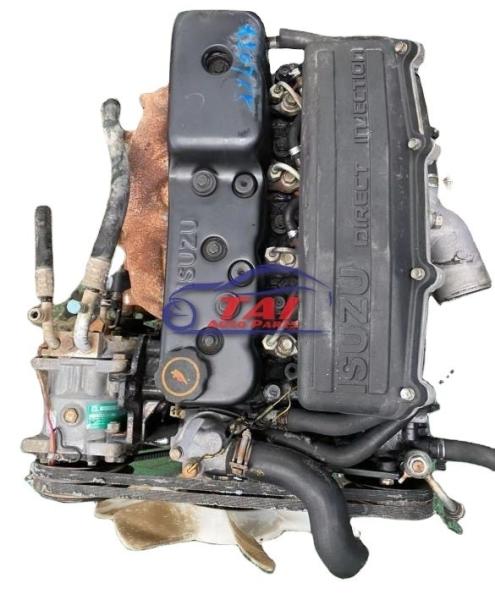 Sea Freight Shipping Isuzu 4JA1 Secondhand Engines with Turbo Diesel Motor in Excellent Running Condition
