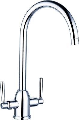 Tubos de mistura de cozinha de altura de latão concebidos com alças duplas T81032