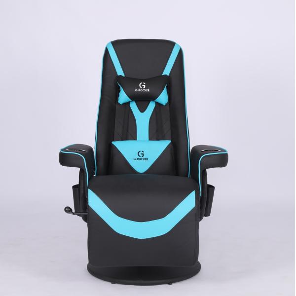Pink Racing Style Luxury Gaming Chair With Cup Holder Computer Gaming Chair