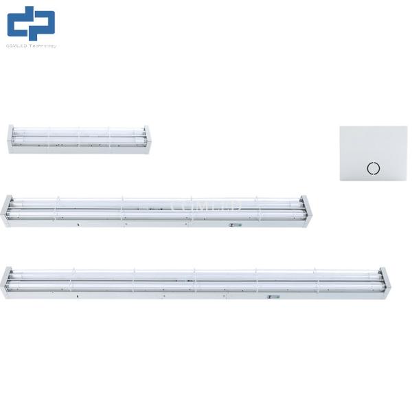 Weatherproof 2FT T8 Twin Led Tube Light Fitting Double Tube LED Light 18W 2800K 6500K