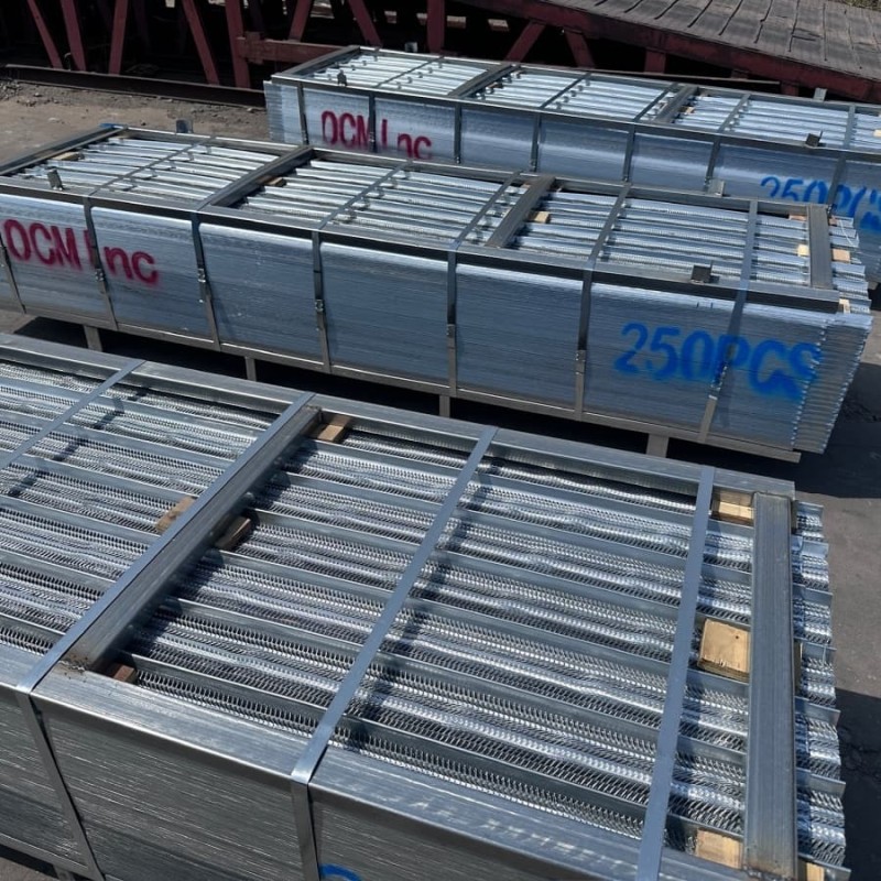 3/8 Inch High Rib Lath Galvanized Steel Self Furring Stucco Reinforcing Mesh