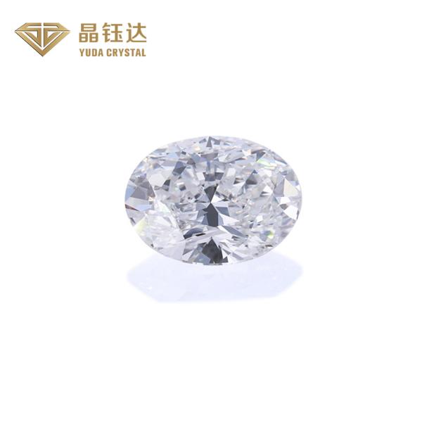 Овальный отрезок IGI аттестовал диаманты лаборатории, который выросли против диамантов ясности свободных