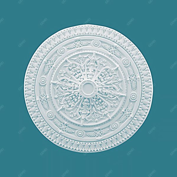 M-7137 Modern Plastic Artistic Fireproof Indoor Decorative Medallion