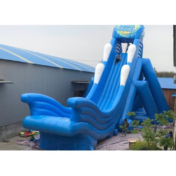 45ft Tall Giant Inflatable Slide , Inflatable Garden Slide Easy Installation