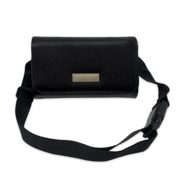 12x5x19cm Panton Color PU Leather Waterproof Waist Bag