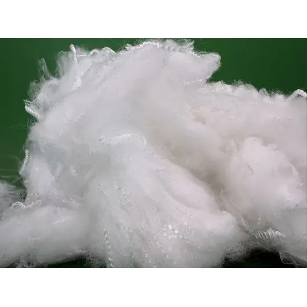 Raw White 1.5D*38mm Modacrylic Virgin Polyester Staple Fiber for Spinning