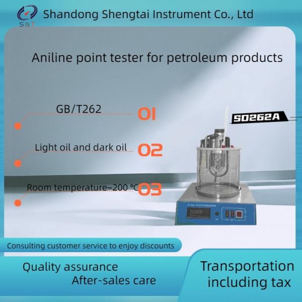 Instrumento de medição do ponto da anilina do produto petrolífero com controle e elevada precisão de temperatura do PID da indicação digital