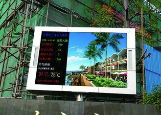 Éclat large du panneau P6 6000cd/m2 d'affichage à LED de publicité extérieure d'angle de visualisation