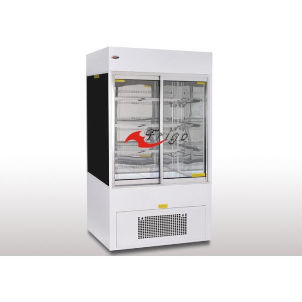 Front Sliding Door Food Display Showcase Can Be Embeded In The Wall