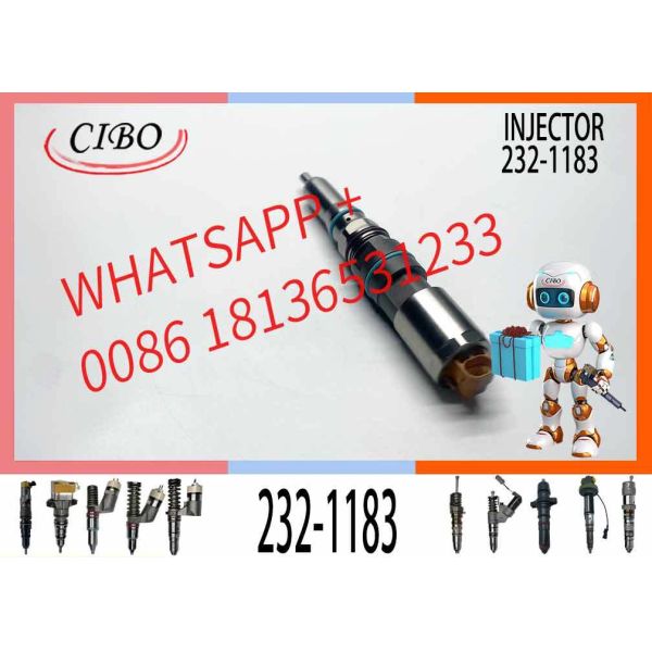 Aftermarket Brand New GOOD QUALITY for Fuel Injector  232-1183 456-3509 336 340 E F EXCAVATOR C9.3 Engine D6T D7E