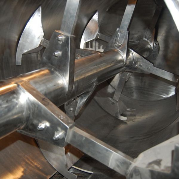 Industrial-Grade Plow-Type Shear Mixer with Variable Speed Control and Stainless Steel Construction for High-Accuracy Mixing