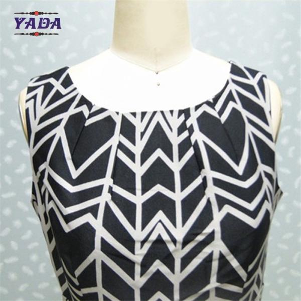 Wholesale latest clubwear sexy spandex print elegant ladies executive dresses one piece dress pattern for women