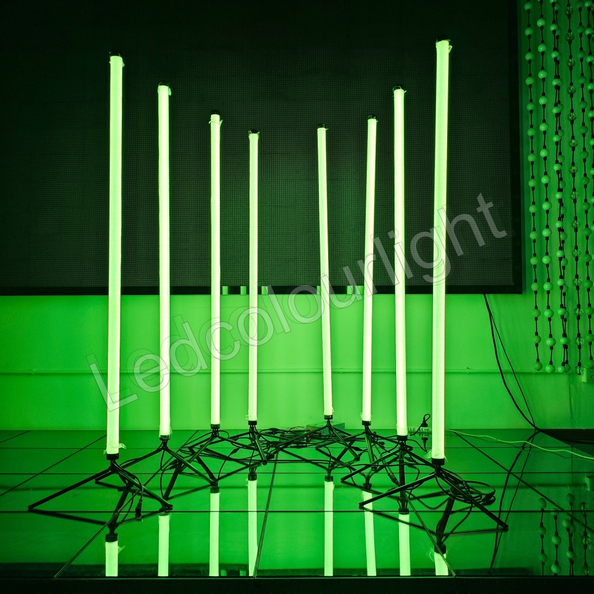 1.5m 40mm RGB LED 3D Pixel Tube Light with Tripod Stand