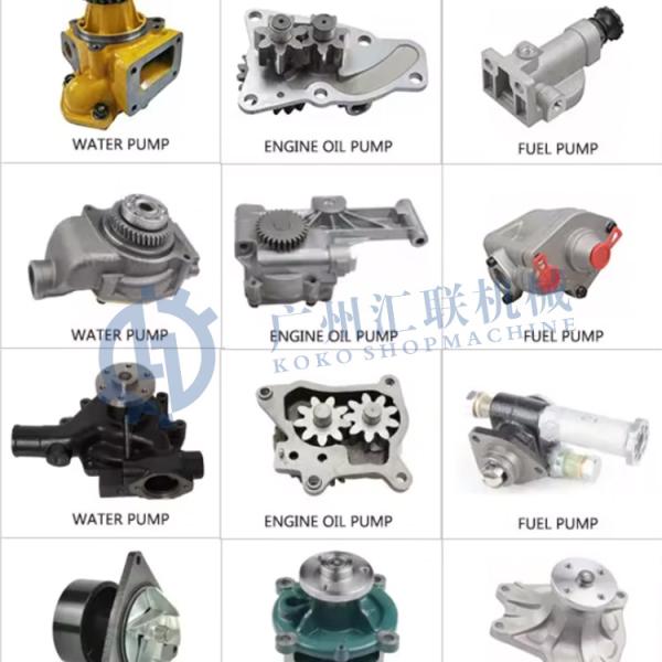 Volvo VOE11195065 Машины двигатель Водоохлаждающий насос Дизельный двигатель Запчасти Водокачальник