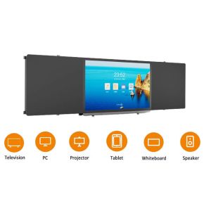 75 Inch Smart Digital Blackboard with 4K UHD Resolution Wireless Projection and Multi-Touch Operation