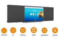 Écran tactile numérique intelligent 4K avec projection sans fil 75 pouces