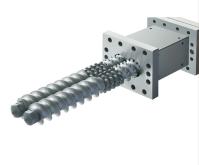 Distancez la vis et le baril de 30mm pour l'extrudeuse en plastique de vis jumelle