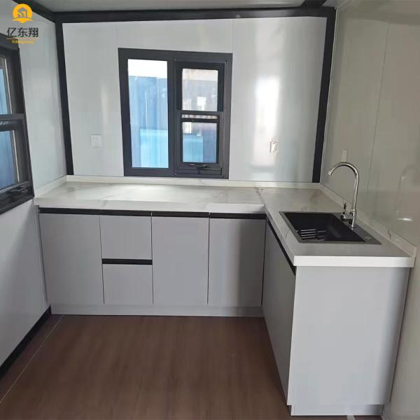 Hôtel Capsule spatiale maison de conteneurs maison modulaire préfabriquée bâtiment avec décoration intérieure